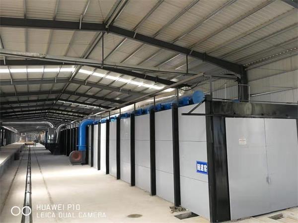 180.5×3.2米天然氣燒硅磚新型節(jié)能隧道窯（設計1550℃，能耗75m3/噸產(chǎn)品）